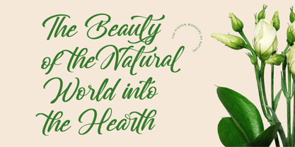 Greatesa Brought Font Poster 8