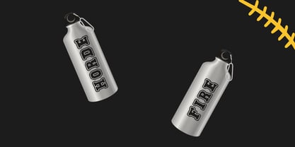 Echoline Varsity Font Poster 6