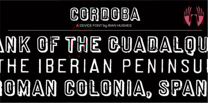 Cordoba Font Poster 1