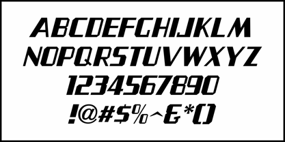 Fabricated Lettering JNL Font Poster 5