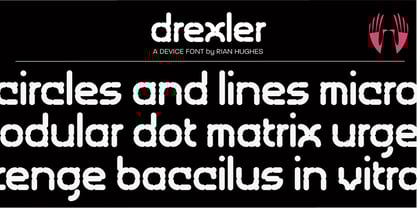 Drexler Font Poster 1