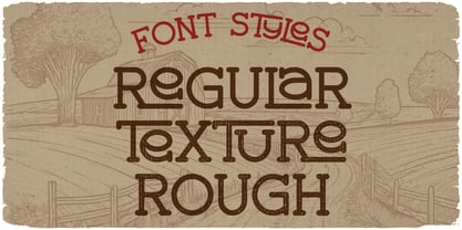 Country Road Font Poster 5