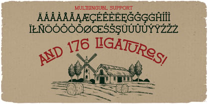 Country Road Font Poster 6