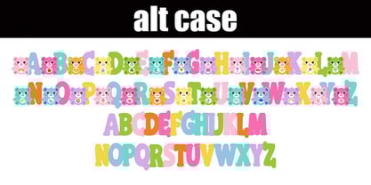 Friend Bears Font Poster 8