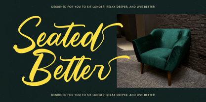 Matric Bunker Font Poster 7