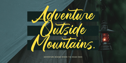 Matric Bunker Font Poster 4