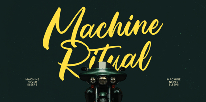 Matric Bunker Font Poster 3