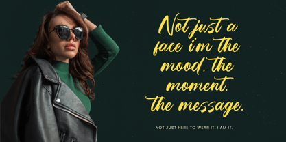 Matric Bunker Font Poster 2