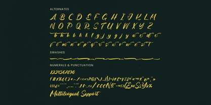 Matric Bunker Font Poster 14