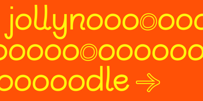 Jollynoodle Font Poster 1