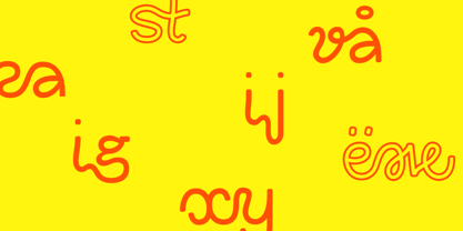 Jollynoodle Font Poster 3