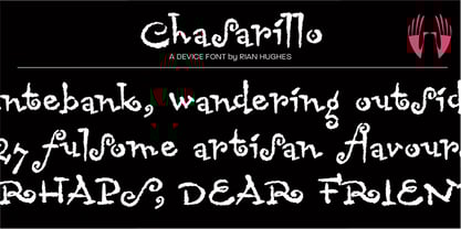 Chascarillo Font Poster 1