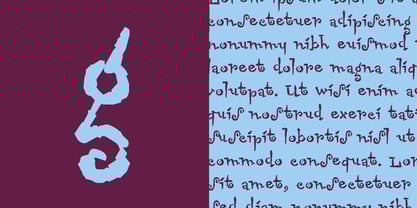 Chascarillo Font Poster 2