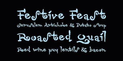 Chascarillo Font Poster 4