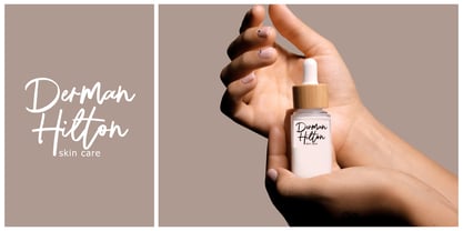 Hafine Brush Font Poster 2