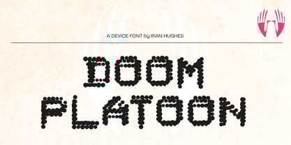 Doom Platoon Font Poster 6