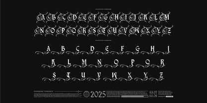 Doverise Font Poster 12