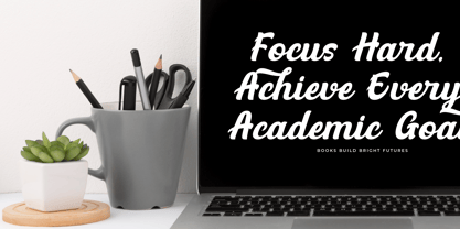 America League Font Poster 10