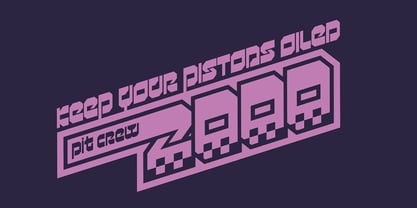 Bull Roller Font Poster 2