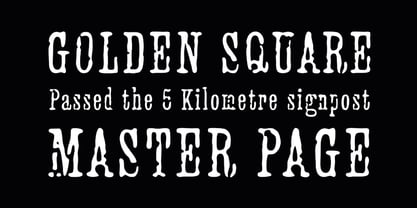 Cheapside Font Poster 4