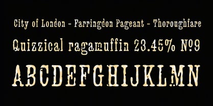 Cheapside Font Poster 7