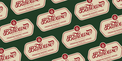 Thrustline Font Poster 6