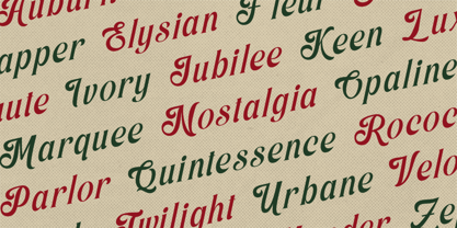 Thrustline Font Poster 8