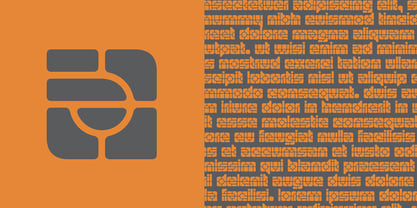 Module One Font Poster 4