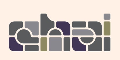 Module One Font Poster 2