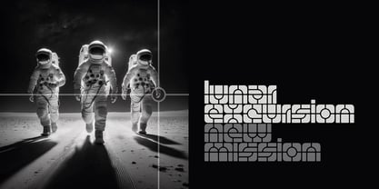 Module One Font Poster 5