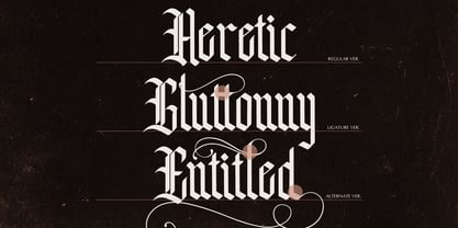 Regalstein Font Poster 2