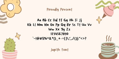 Japith Font Poster 2