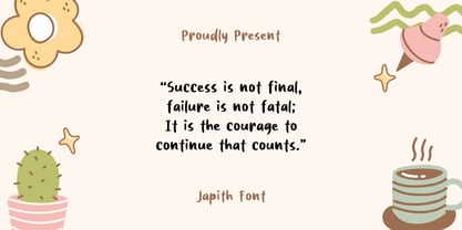 Japith Font Poster 3