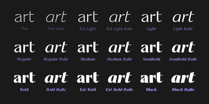 Artezy Font Poster 2