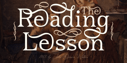 Blusvery Font Poster 3