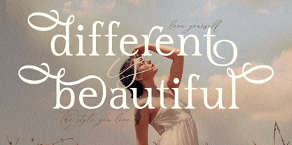 Blusvery Font Poster 4