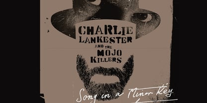 Wormwood Gothic Font Poster 3