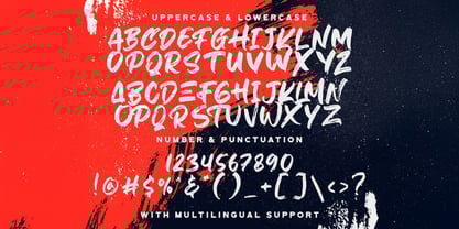 Hiruzen Exist Font Poster 7