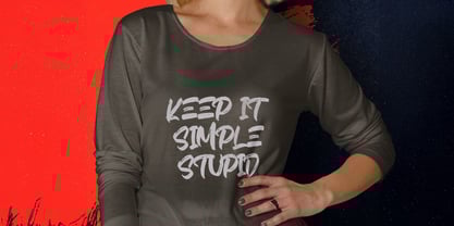 Hiruzen Exist Font Poster 3