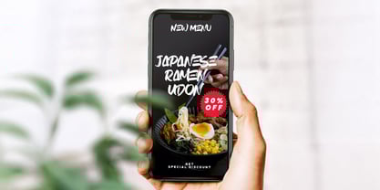 Hiruzen Exist Font Poster 4