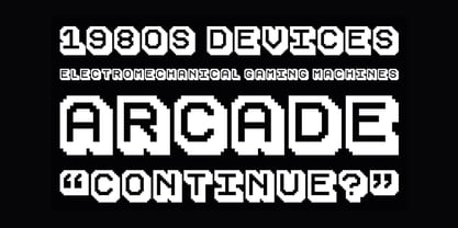 Game Over Font Poster 4