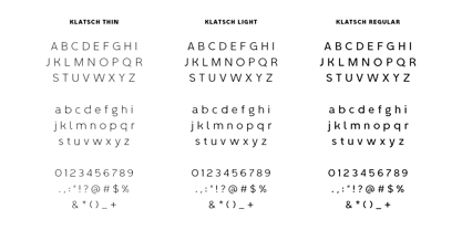 Klatsch Grotesk Font Poster 7