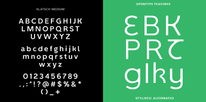 Klatsch Grotesk Font Poster 8