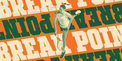 Ace Compressed Font Poster 3