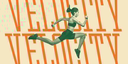 Ace Compressed Font Poster 7