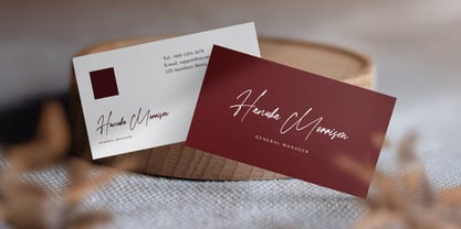 Faloney Script Font Poster 2