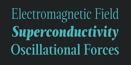 Magneta Condensed Font Poster 3
