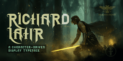 Richard Lahr Font Poster 1
