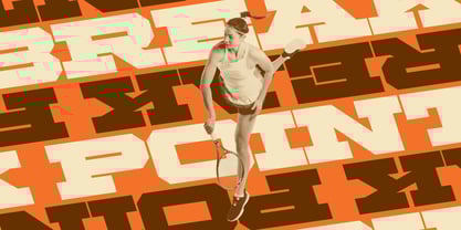 Ace Extended Font Poster 3