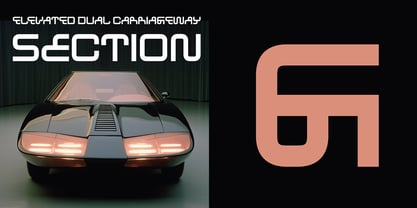 Westway Font Poster 2